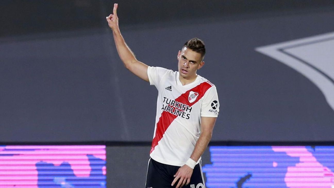 Rafa Borré estaría muy cerca de irse de River a Palmeiras