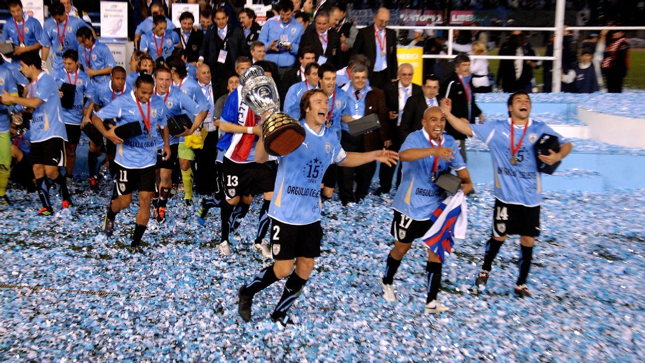 Cómo le fue a Uruguay en la historia de la Copa América - ESPN