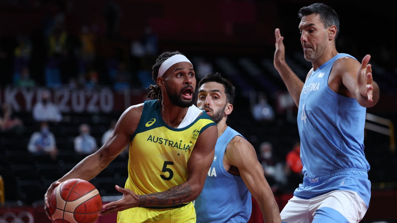 Patty Mills Luis Scola