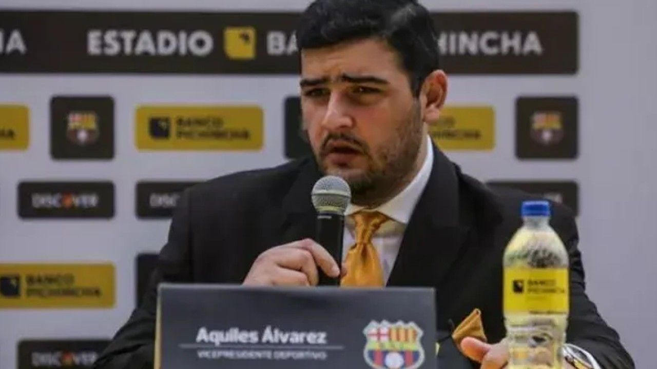 Alfaro Moreno confirmó la salida de Aquiles Álvarez de Barcelona