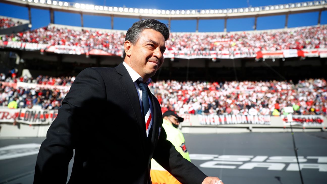 Gallardo, tras el triunfo en el Superclásico: 