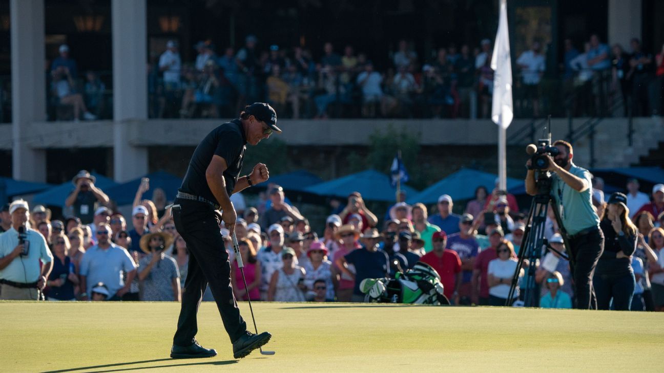 Phil Mickelson wins PGA Tour Champions finale; Bernhard Langer claims 6th Schwab Cup title