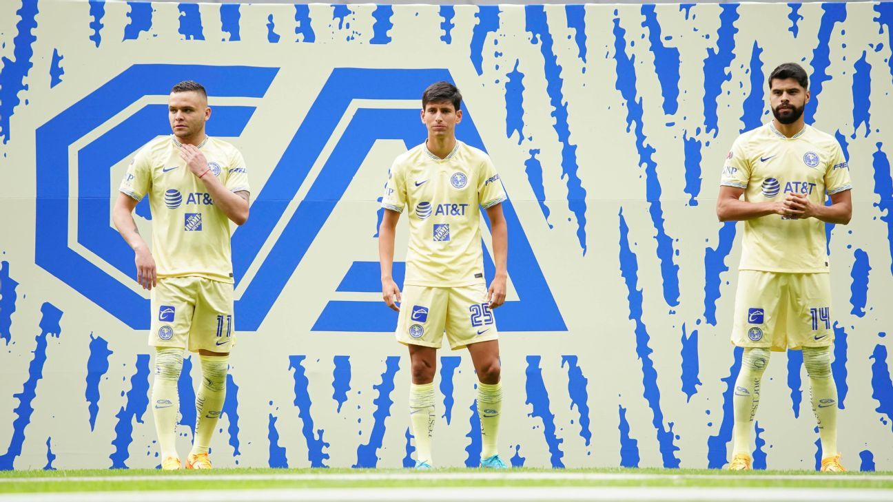 The coldness of Cabecita Rodríguez contrasts with the proximity of Jurgen Damm in the reinforcements presentation of América.