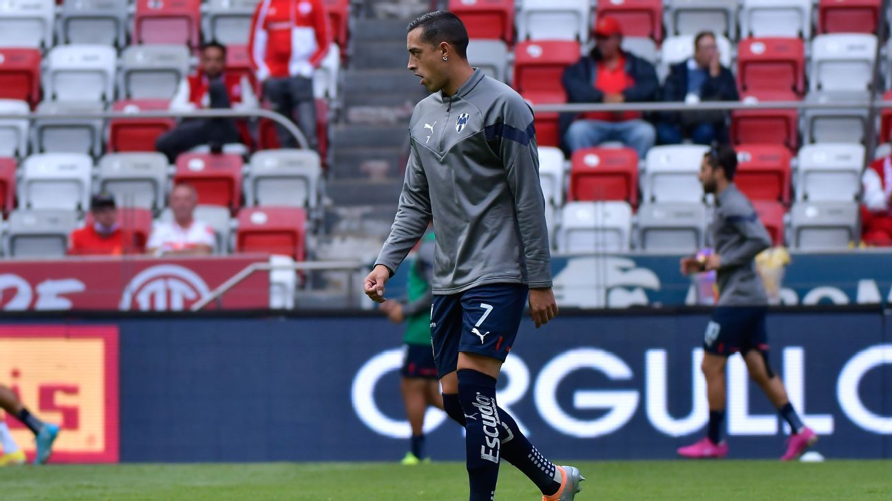 Rogelio Funes Mori reaparece en el banquillo de Monterrey para duelo ante Pachuca