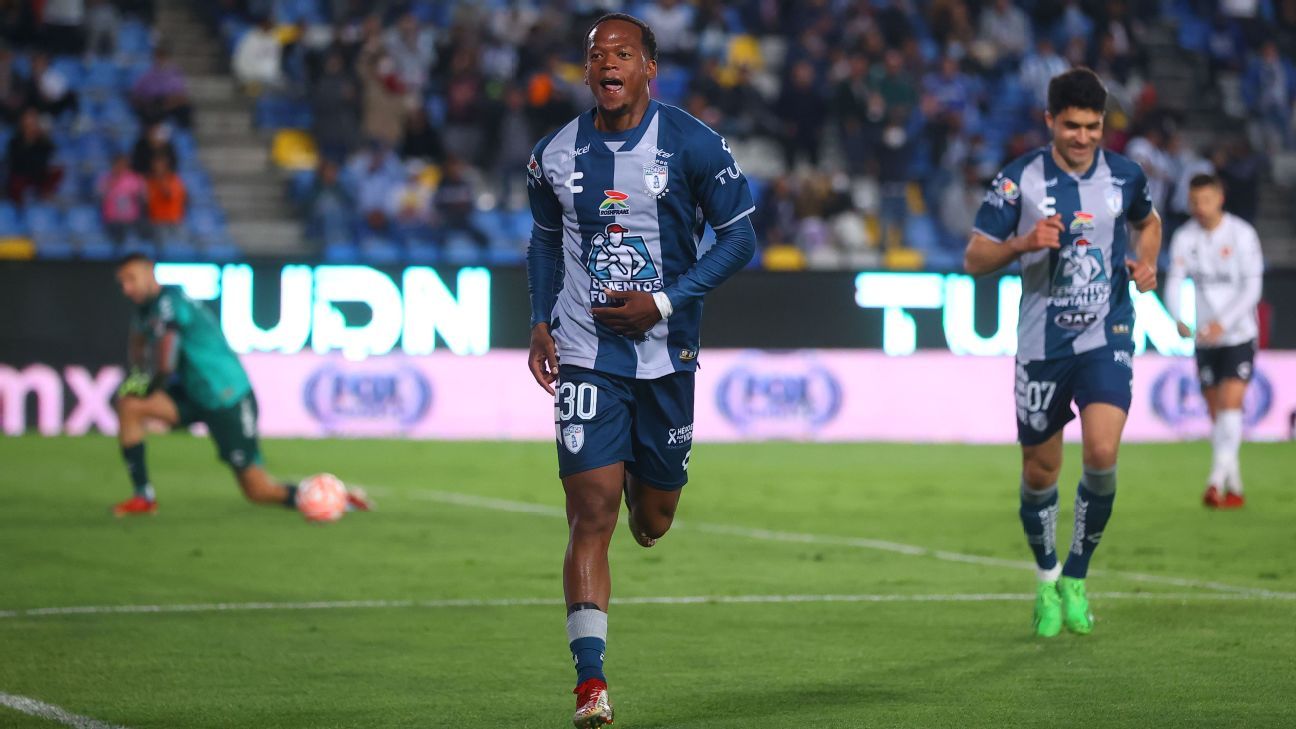 Romario Ibarra marcó en la goleada de Pachuca sobre el Tijuana de Renato