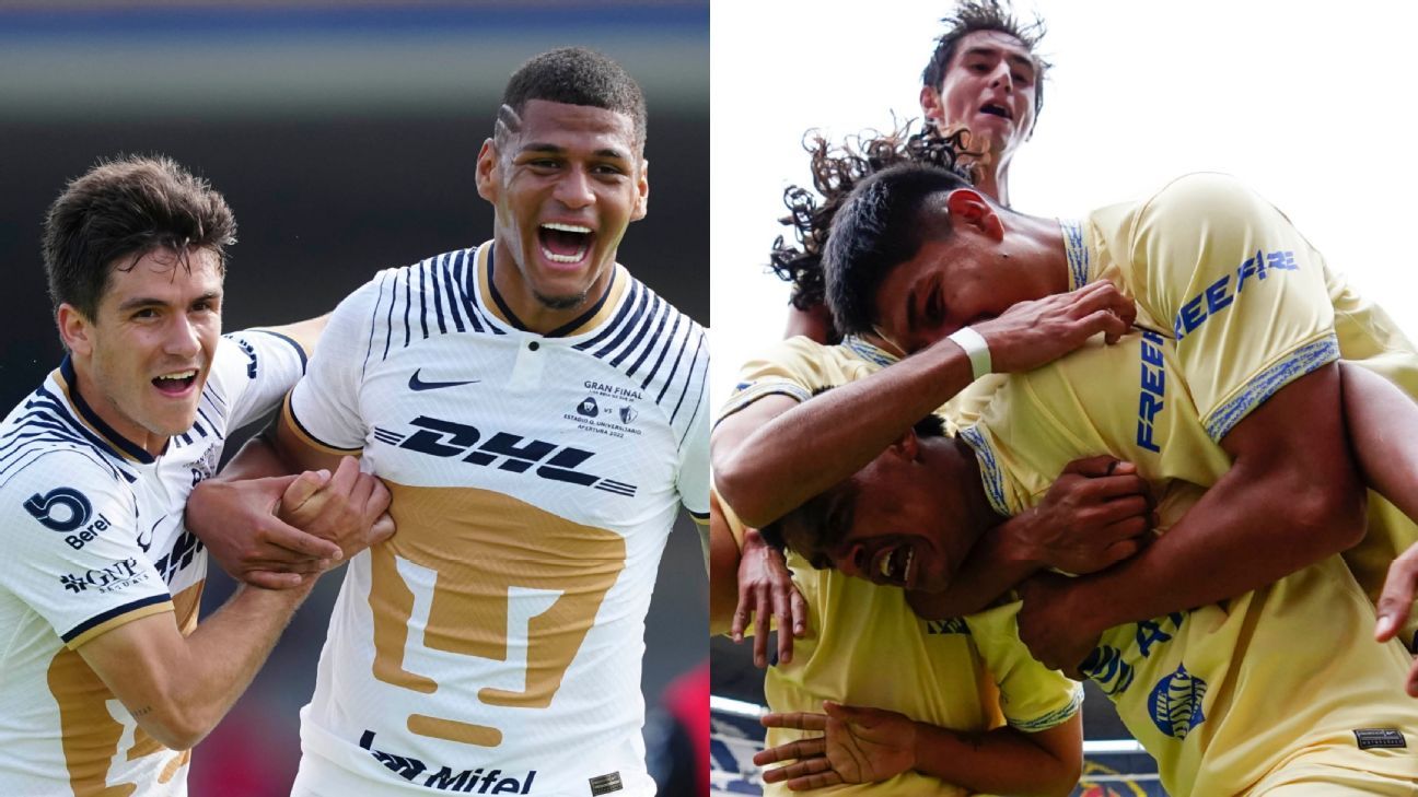 Pumas and América take advantage in the lower finals of the Liga MX.