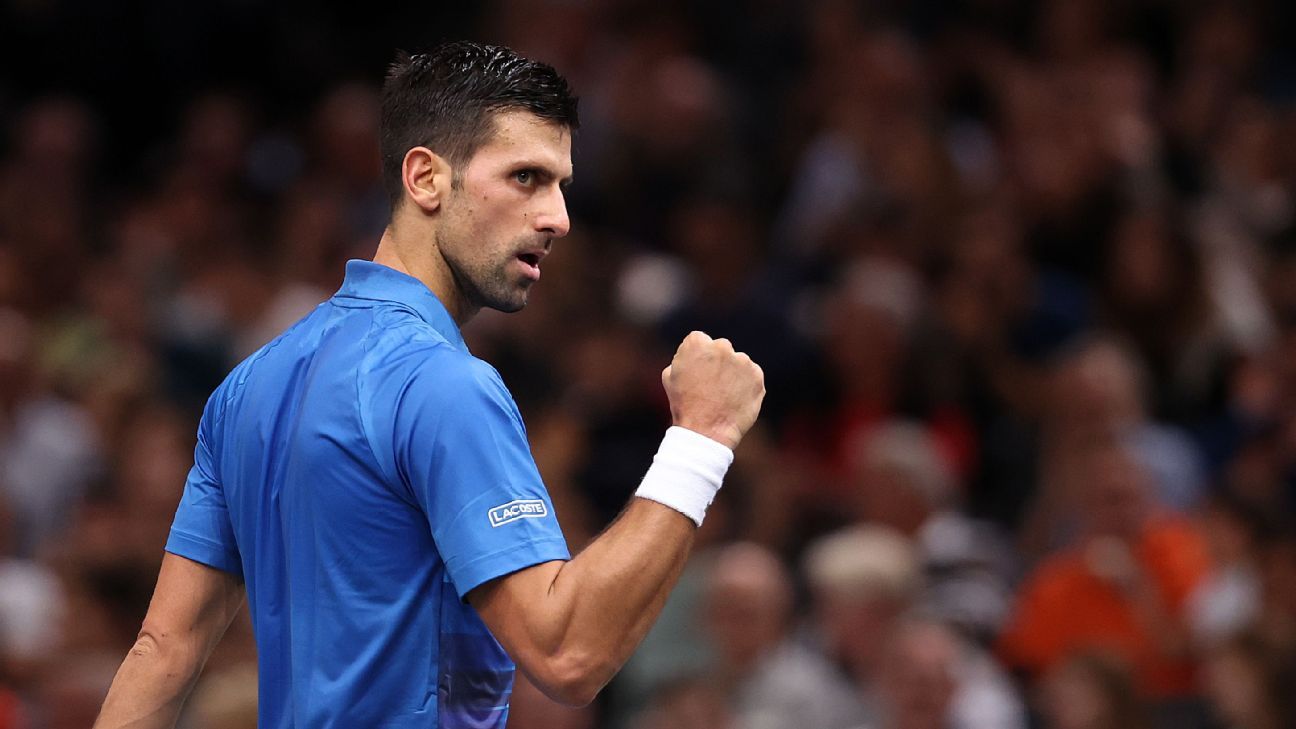 Djokovic-Musetti, promesa de partidazo en París-Bercy