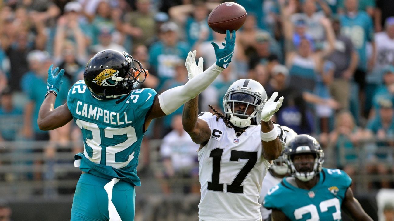 Jaguars CB Tyson Campbell out vs. Texans with hamstring injury - ESPN