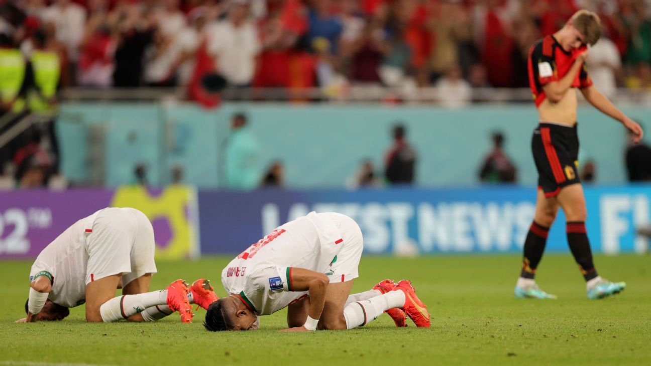 MARRUECOS v B�LGICA