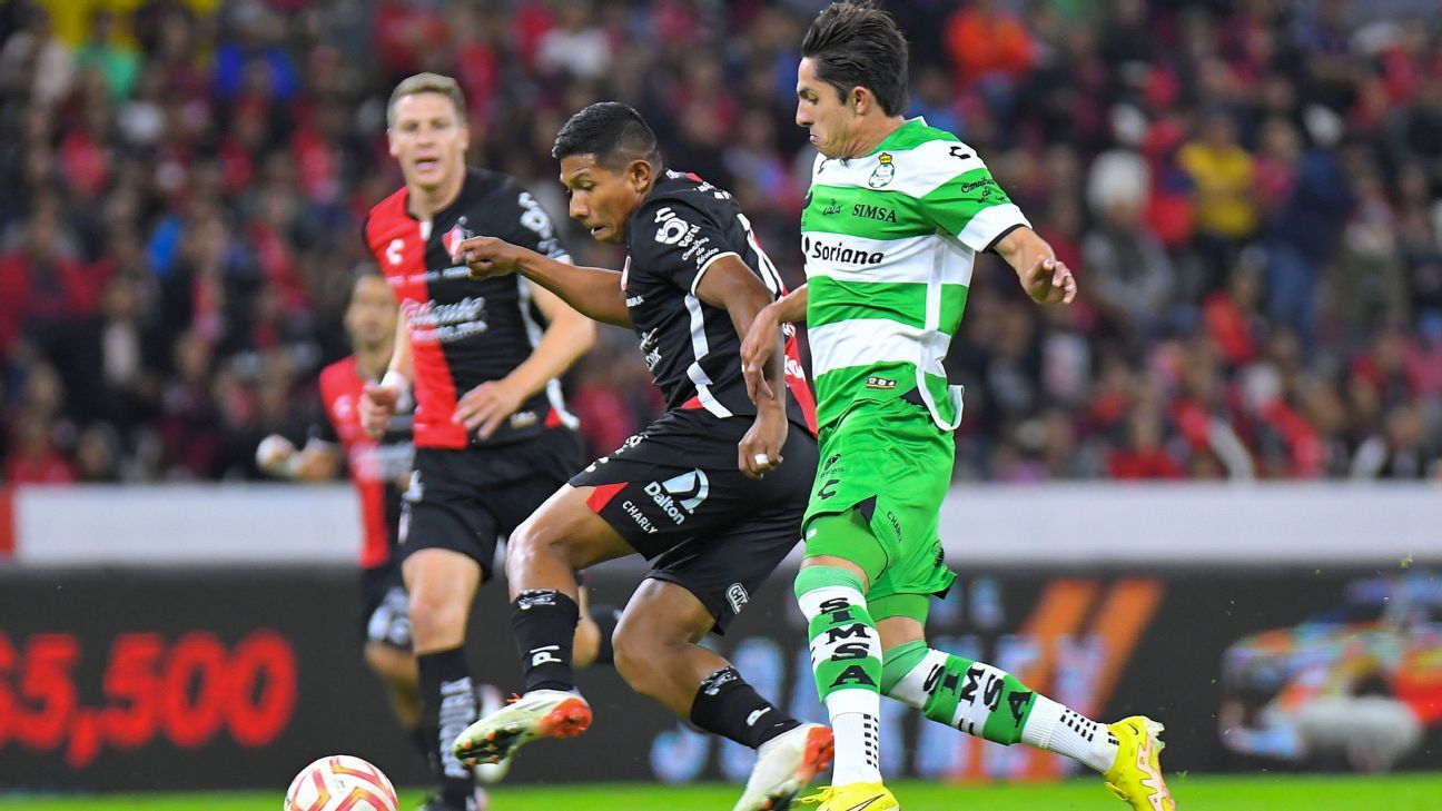 Atlas y Santos se ponen a prueba en la Copa por México