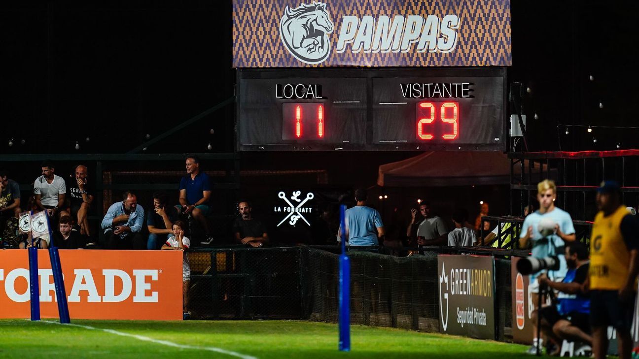 Pampas Dogos XV SRA SAR UAR Rugby