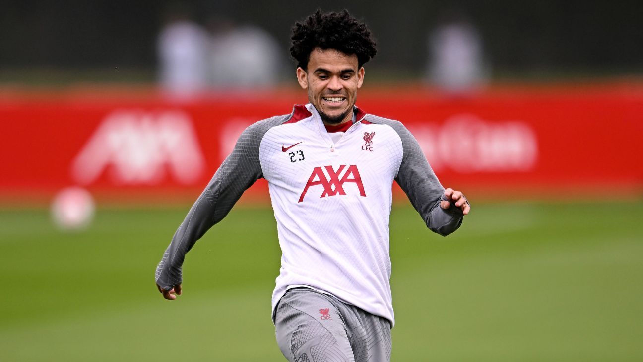 Luis Díaz podría volver a la titular de Liverpool ante Fulham - ESPN