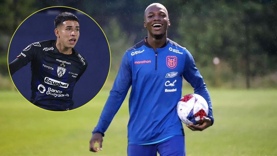 El cruce de saludos entre Moisés Caicedo y Kendry Páez por la llegada a Chelsea - ESPN