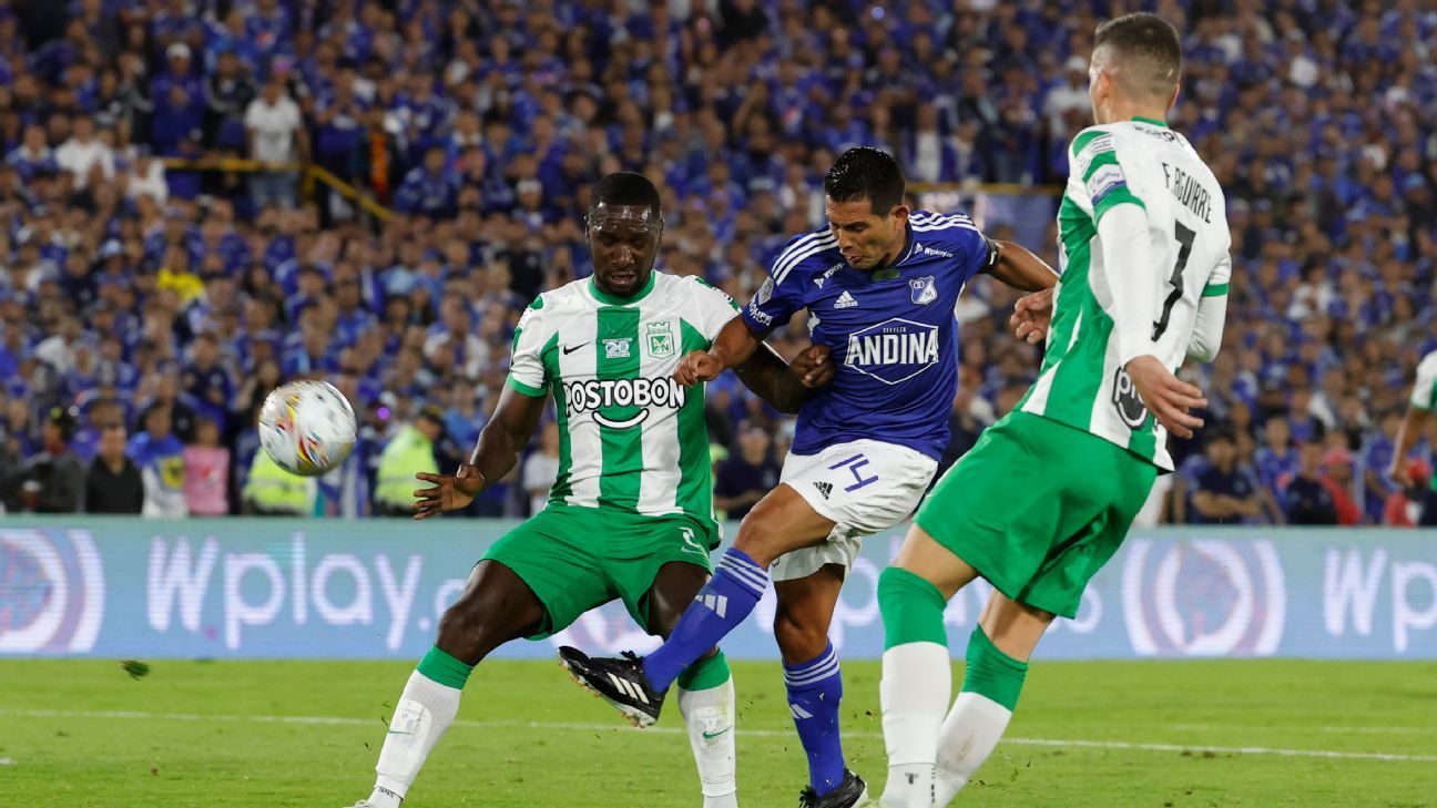 Así llegan Nacional y Millonarios al clásico de la fecha 8 - ESPN