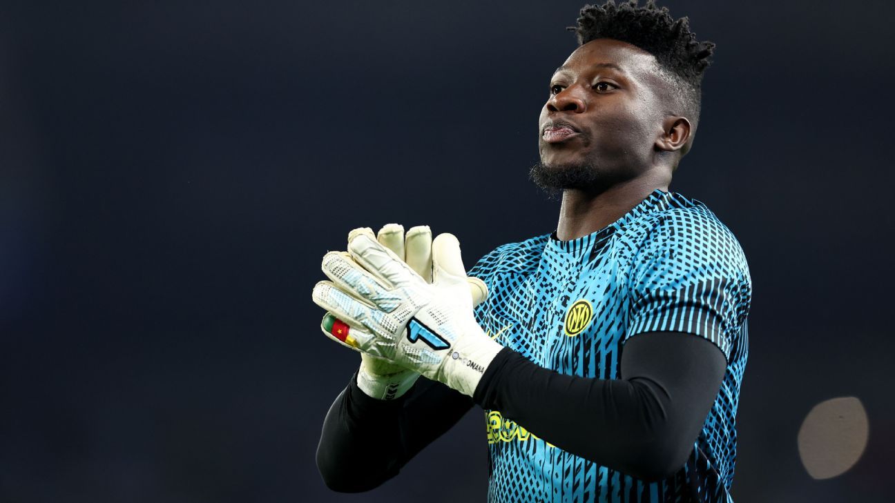 Oficial: Manchester United ficha al portero André Onana del Inter - ESPN
