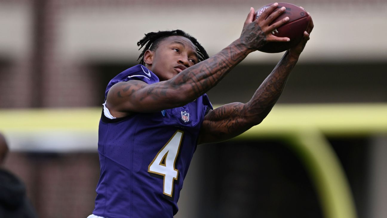 Why Zay Flowers is the talk of Ravens camp - ESPN - Baltimore Ravens Blog- ESPN