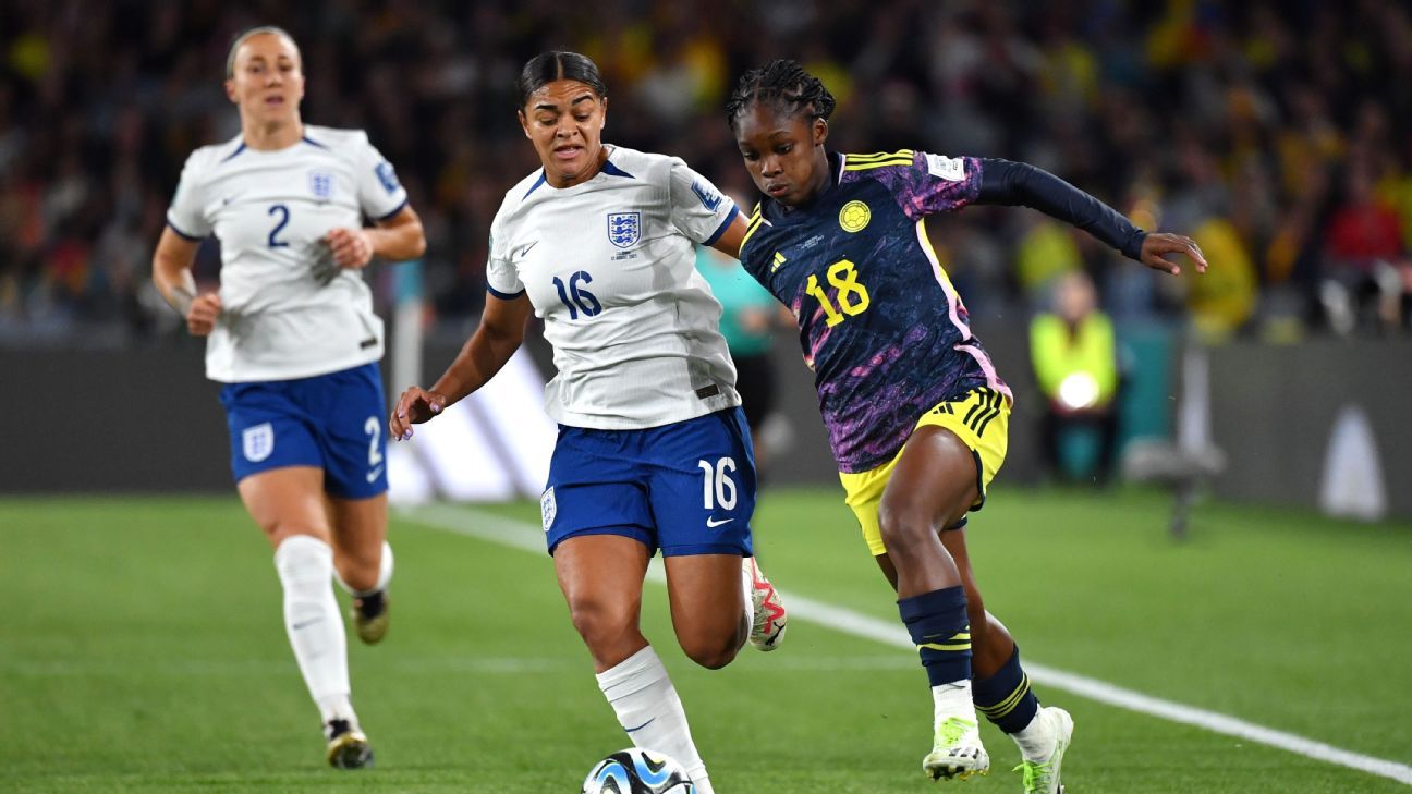 Colombia deja el Mundial femenino por la derrota 2-1 contra Inglaterra en cuartos - ESPN