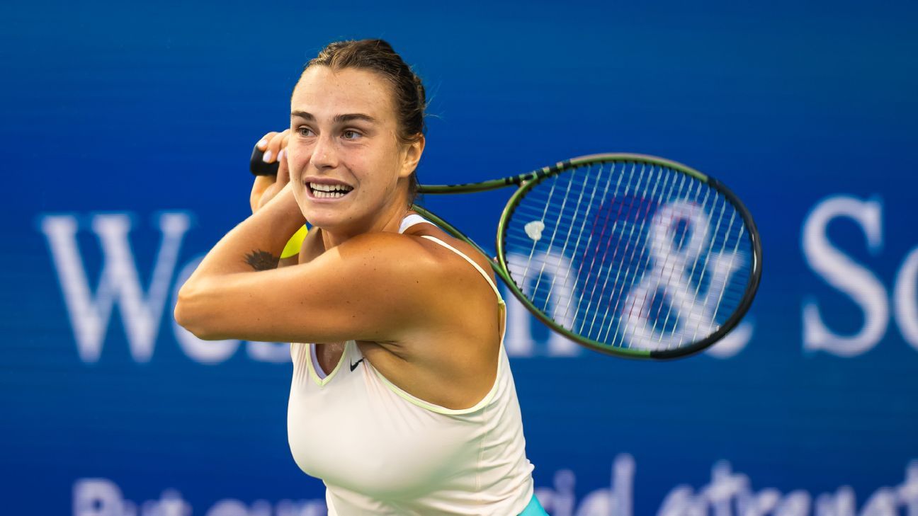 Sabalenka-Kasatkina animarán la jornada en Cincinnati - ESPN