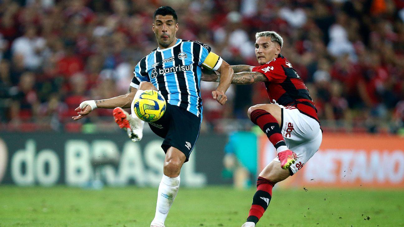 El mensaje de Luis Suárez tras la eliminación de Gremio en la Copa Brasil - ESPN