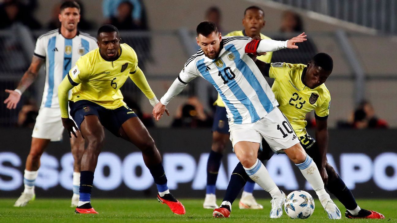 Leo Messi puso a Ecuador como un equipo a seguir para la Copa América - ESPN