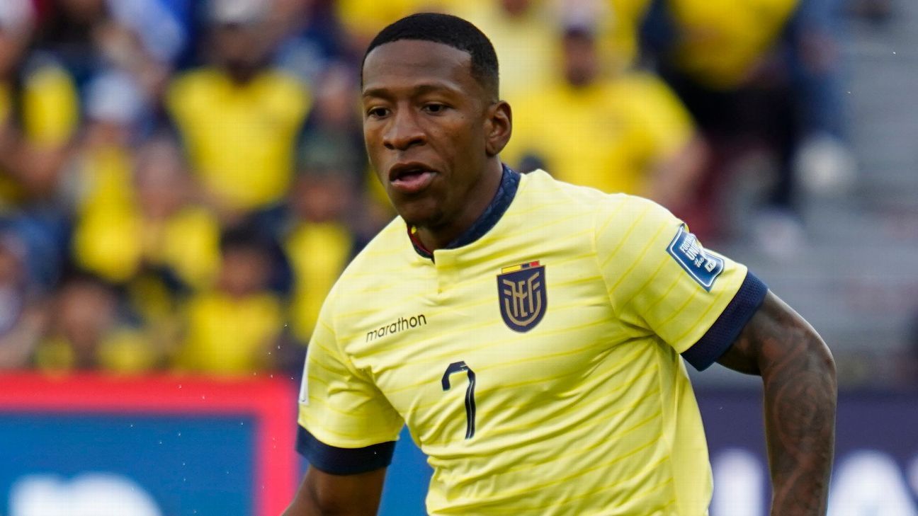 Las opciones de Félix Sánchez para reemplazar a Pervis Estupiñán en la Selección - ESPN