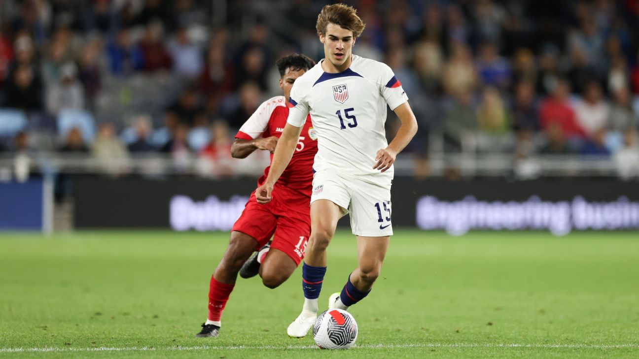 Benjamin Cremaschi debuted in the senior national team of the United States - ESPN.