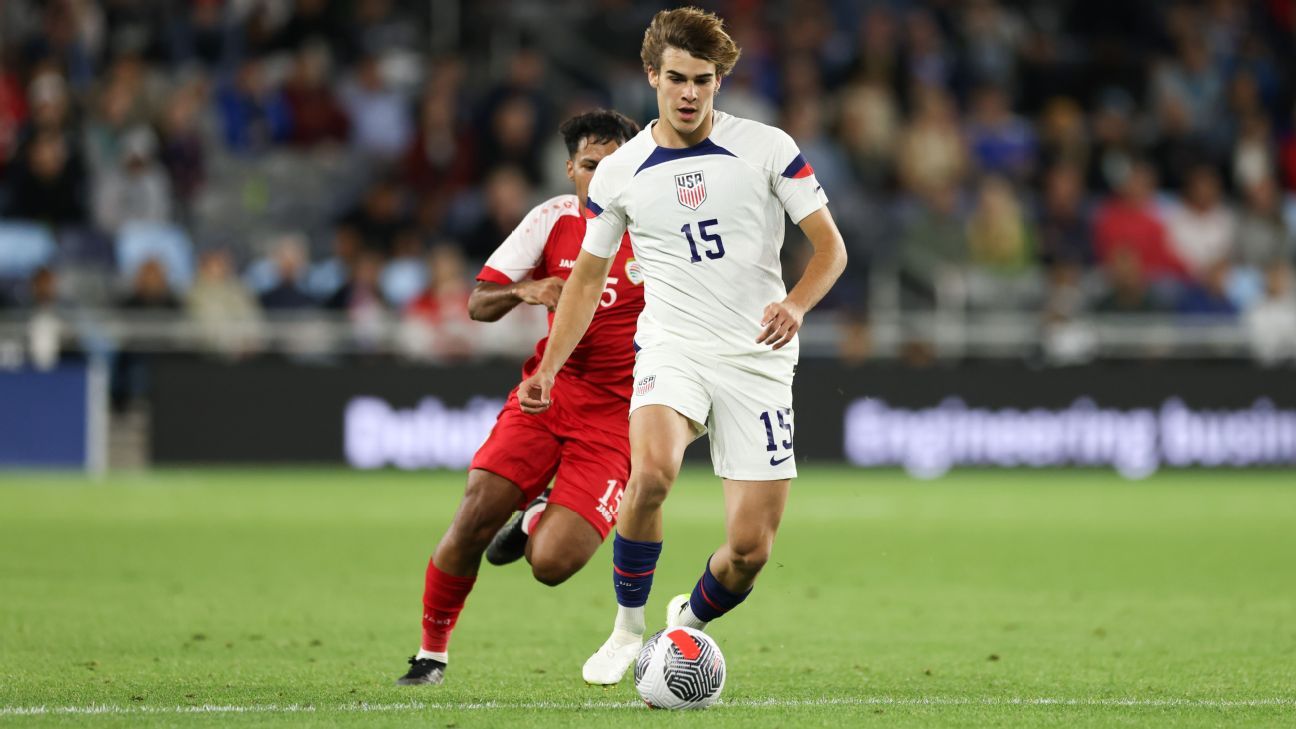 Benjamín Cremaschi debutó en la Selección mayor de EE.UU. - ESPN