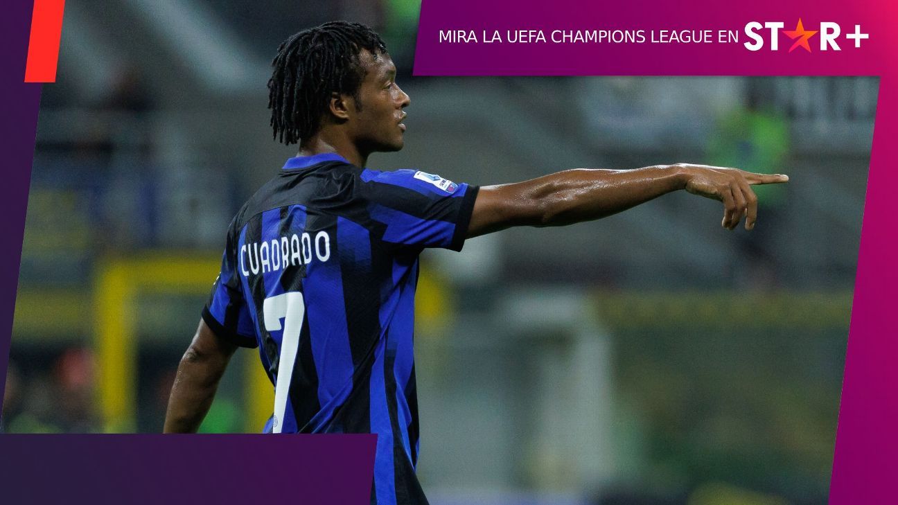 Cuadrado jugará con Inter su décima Champions League - ESPN