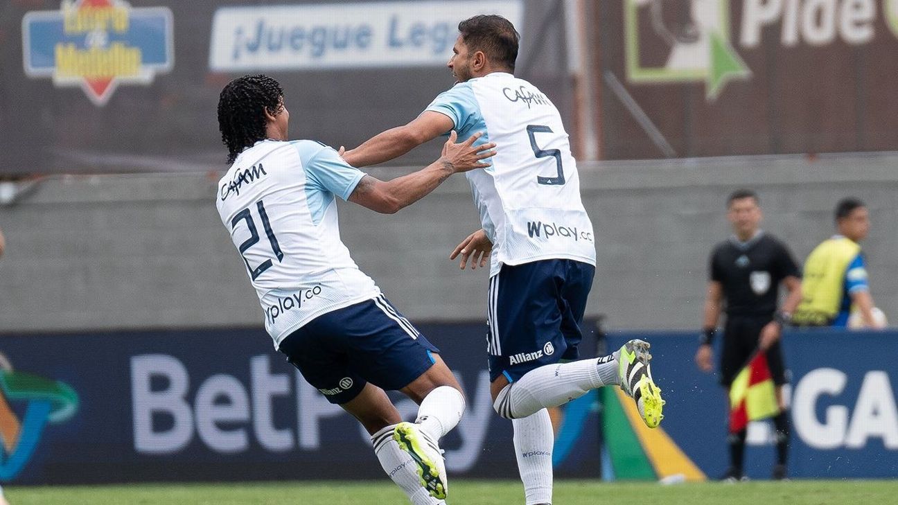 Dos golazos de Vásquez y Beckham dejan al campeón Millonarios quinto en el FPC - ESPN