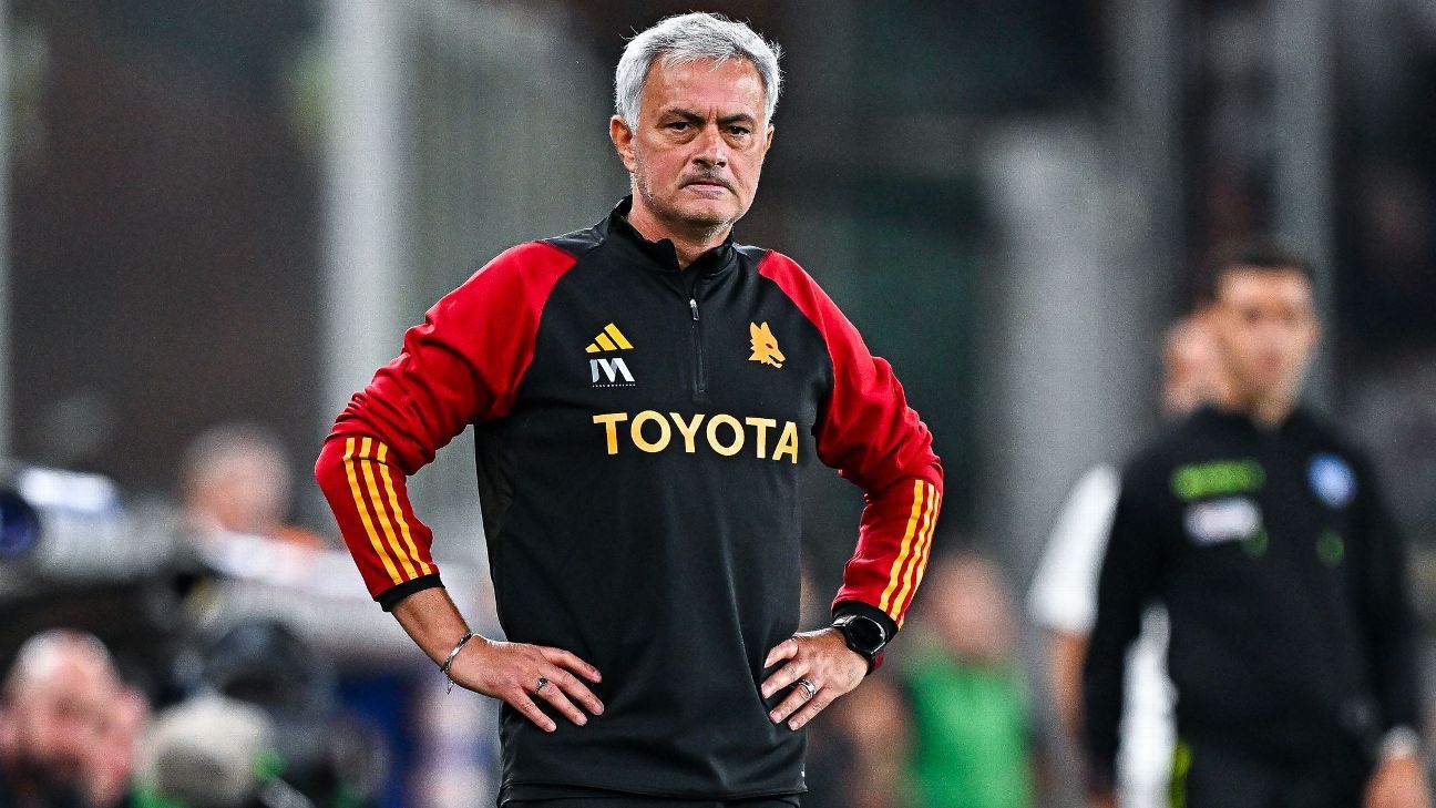 José Mourinho fue despedido y no continúa en Roma - ESPN