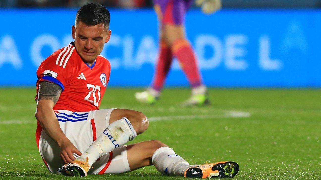 La Roja podría tener una dura baja para enfrentar a Perú - ESPN