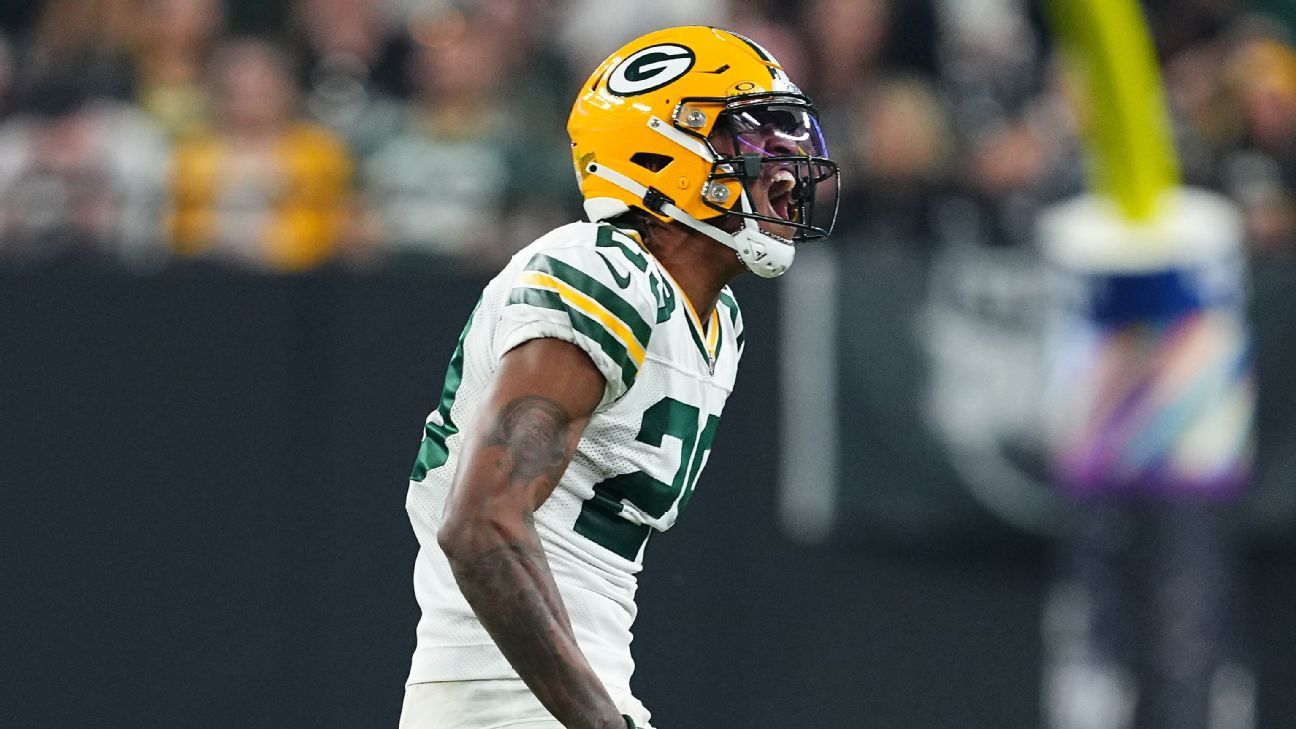 Bills acquire cornerback Rasul Douglas from Packers - ESPN