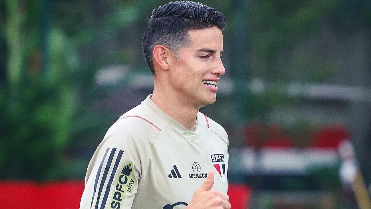 James regresa al Morumbí para recibir a un Cruzeiro al alza en el Brasileirao - ESPN