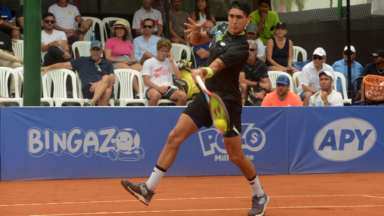 Cuatro sudamericanos están en las semifinales del Challenger de Guayaquil - ESPN