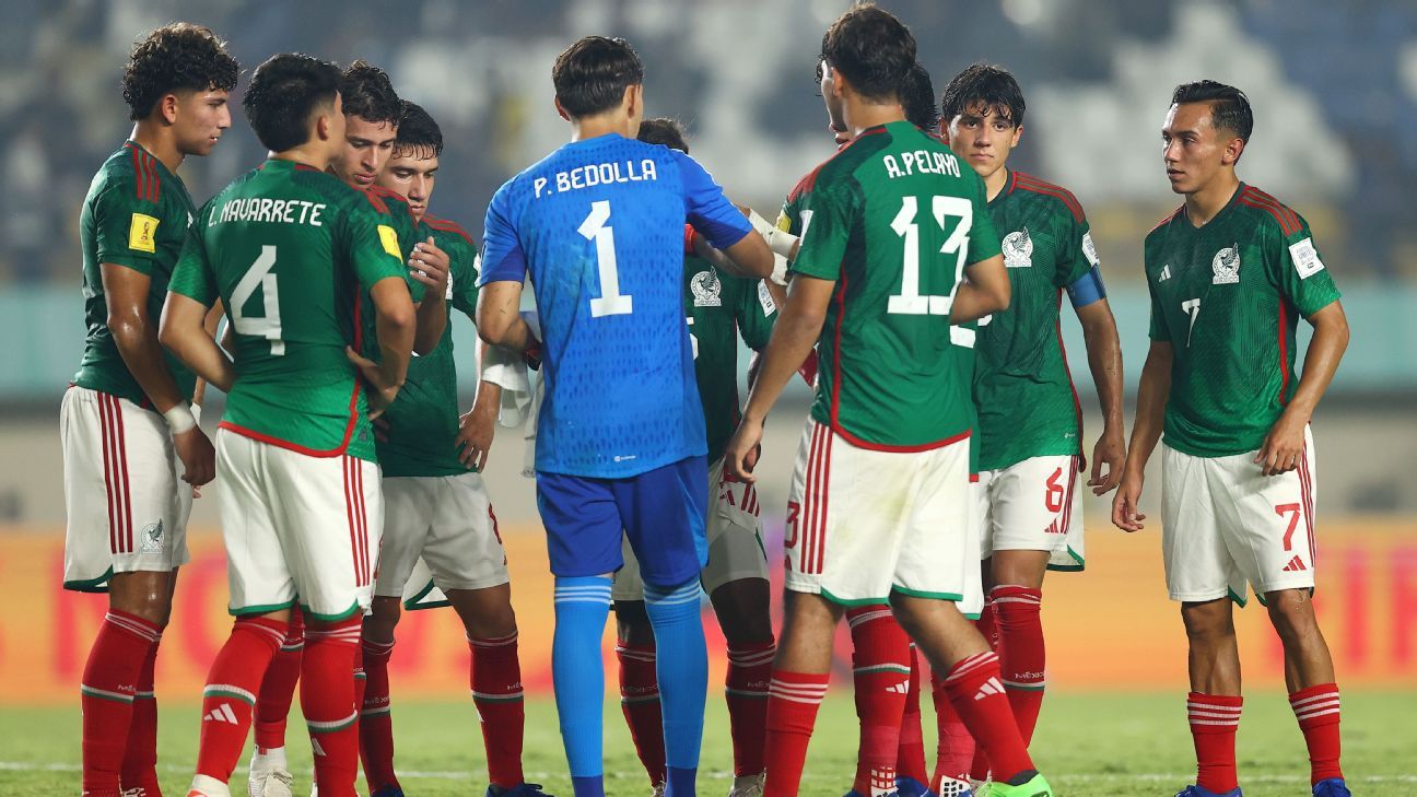México, con duro debut en Mundial Sub-17; cae frente a Alemania - ESPN