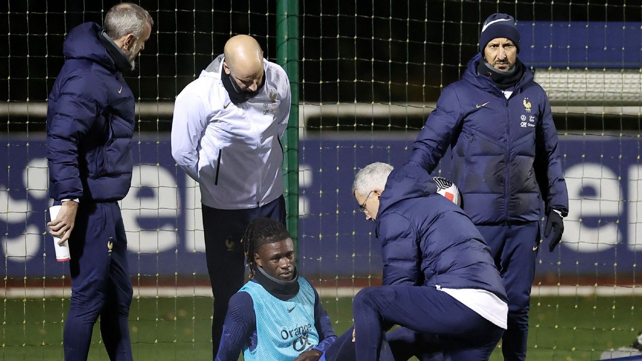 Camavinga sufrió la rotura del ligamento lateral externo de la rodilla - ESPN