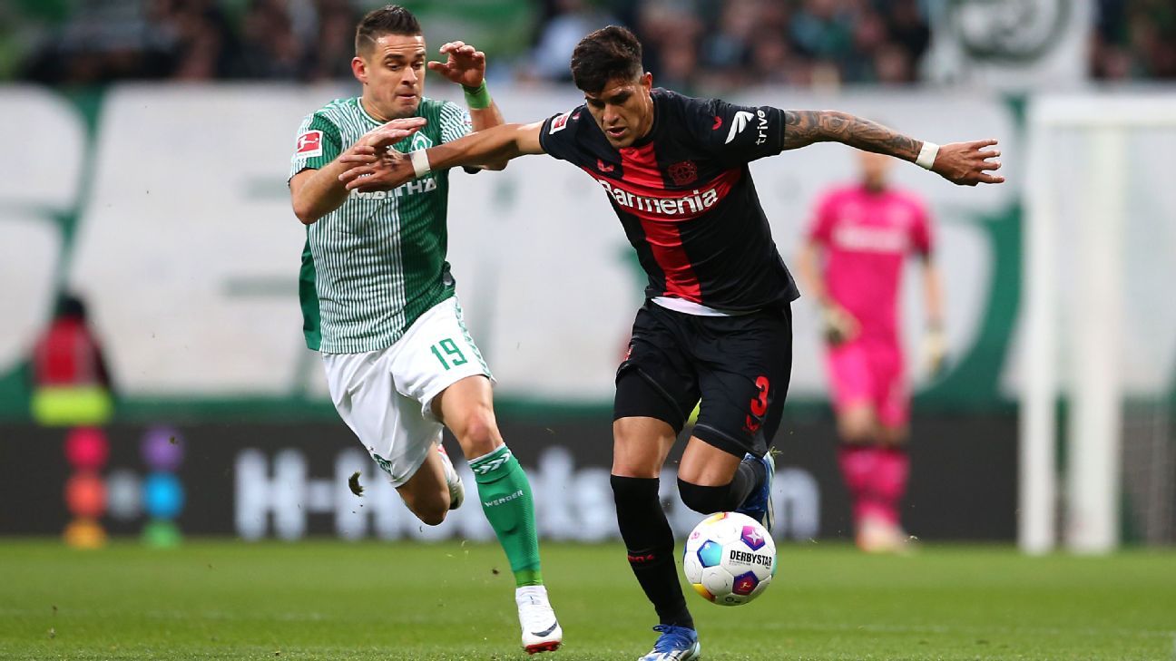 El Bayer Leverkusen de Hincapié busca avanzar en la Copa de Alemania - ESPN