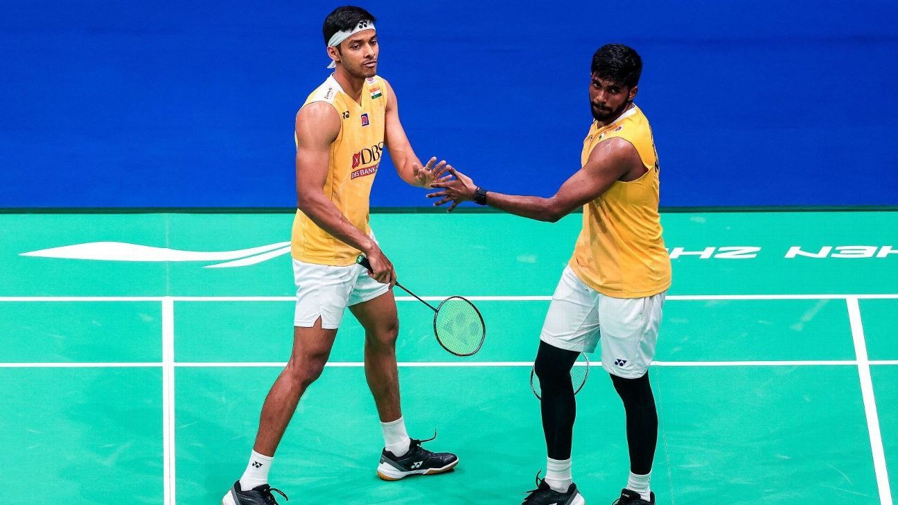 Indian Sports live, January 10: Sat-Chi start 2024 with win, Prannoy, Lakshya out - ESPN