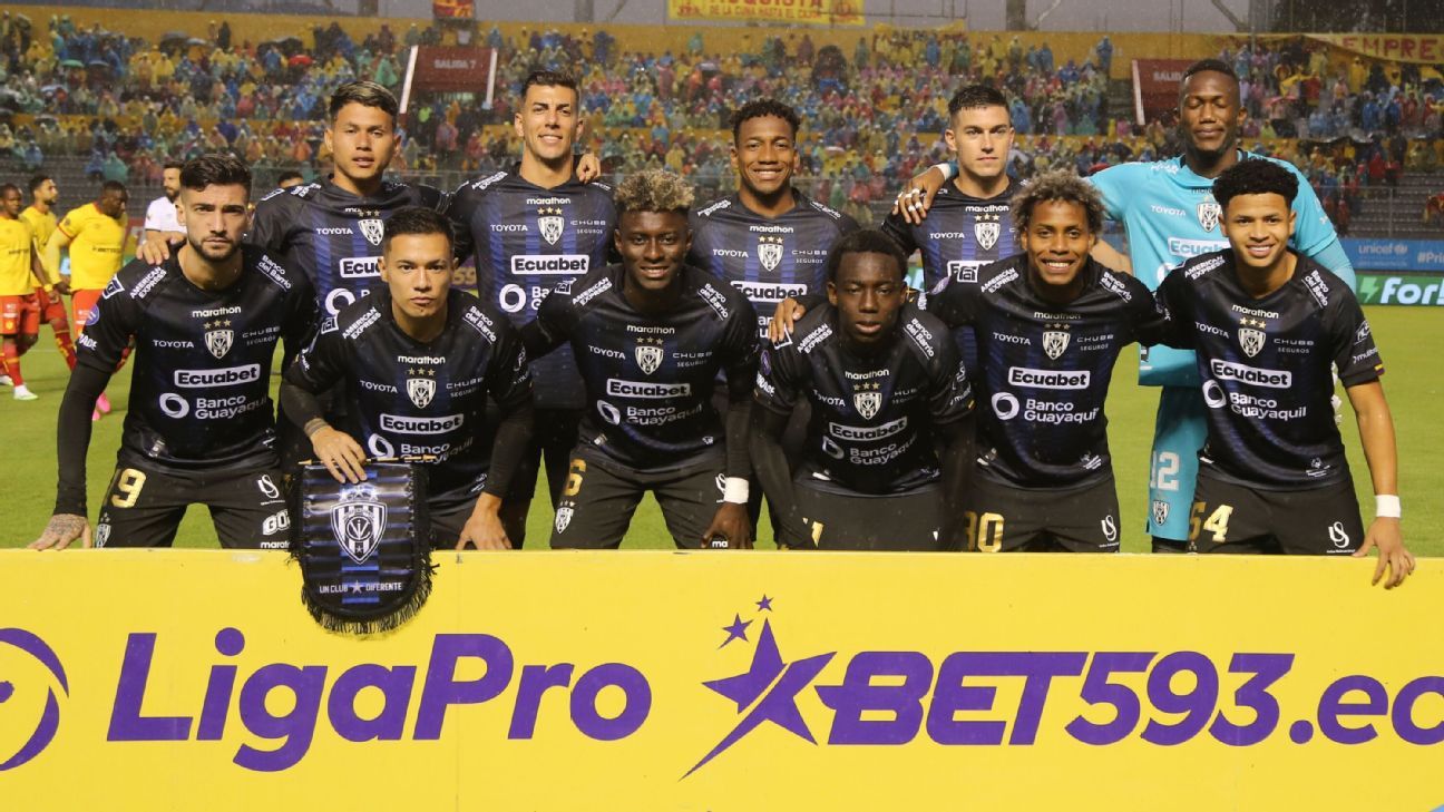 La posible alineación de Independiente del Valle frente a Delfin - ESPN