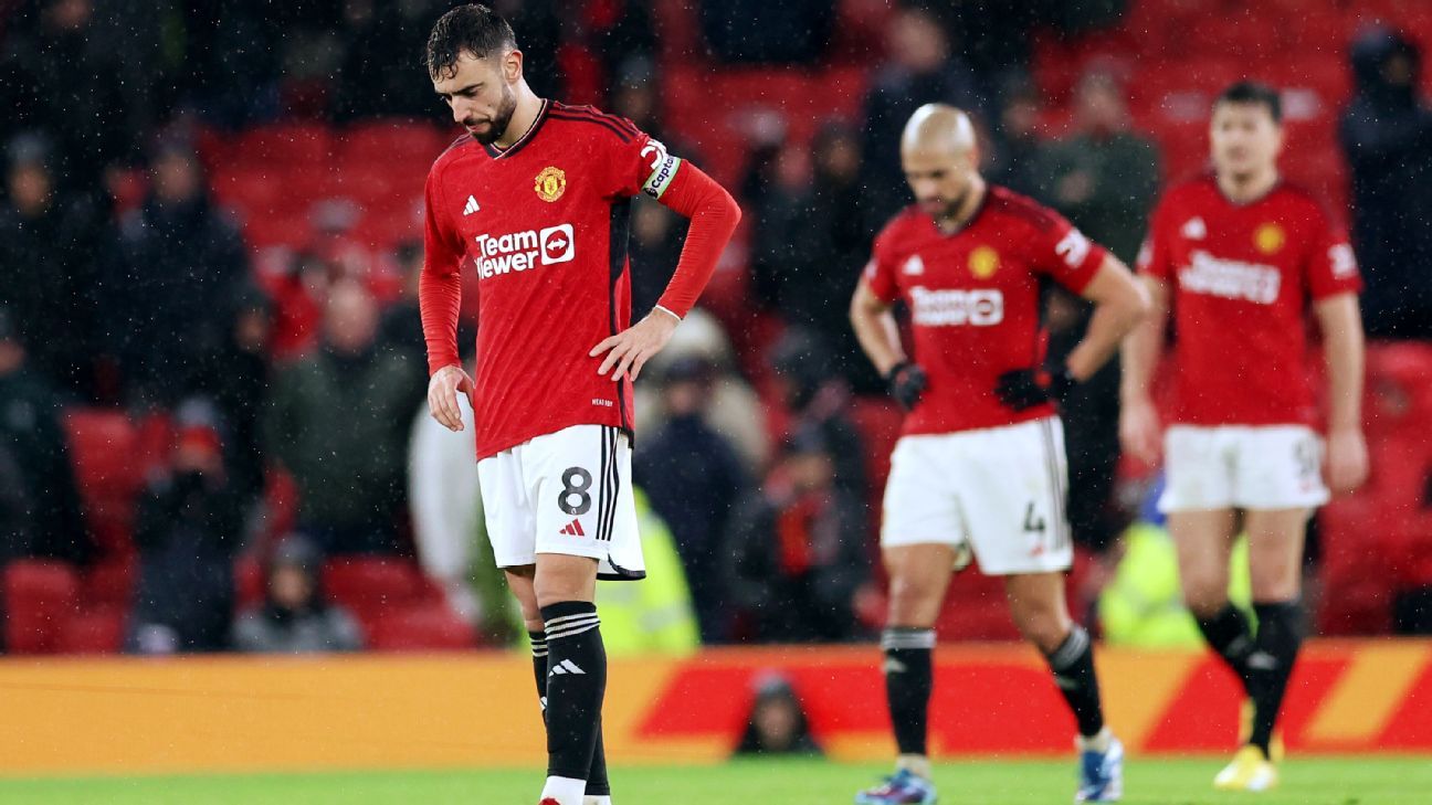 Manchester United sufre dolorosa derrota por 3-0 ante Bournemouth - ESPN