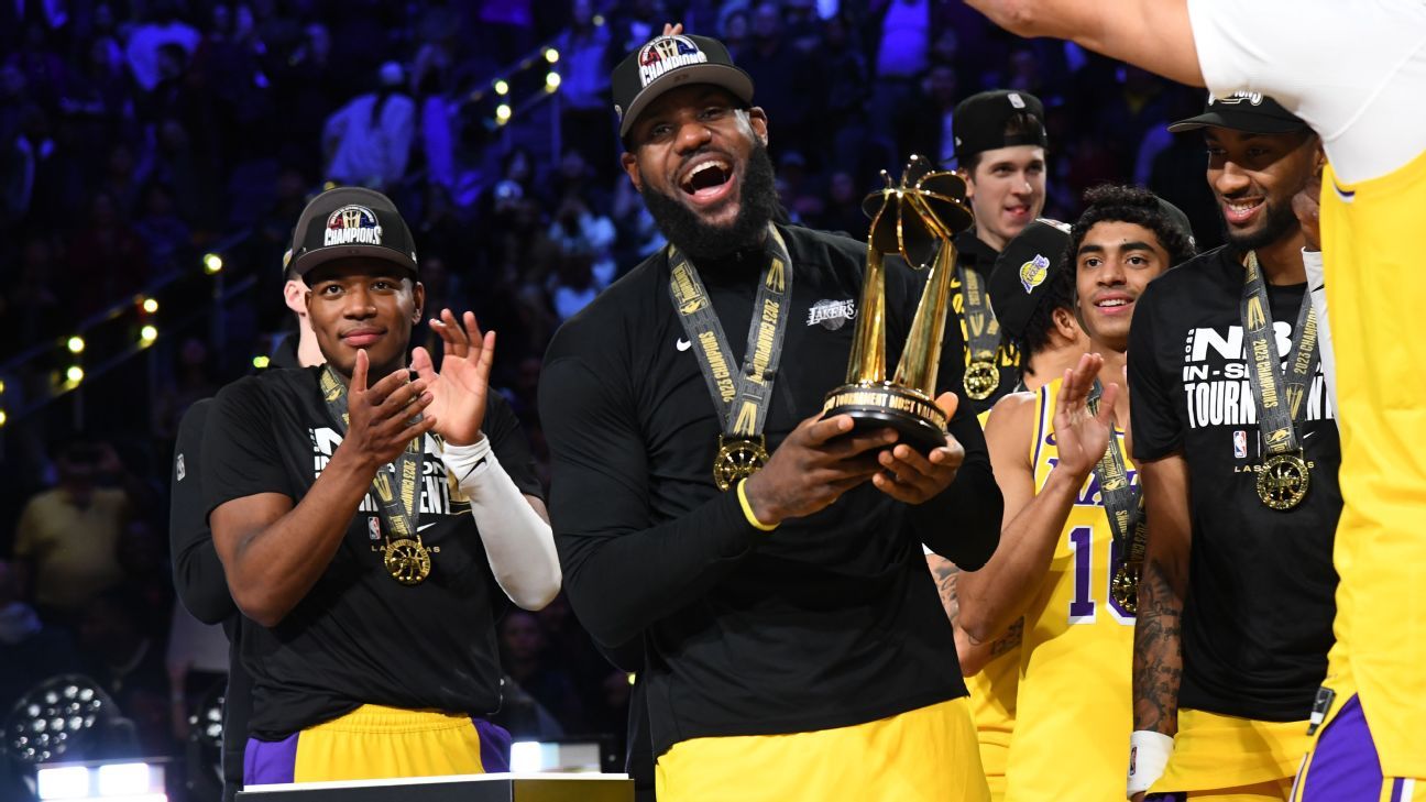 LeBron James, MVP del In-Season Tournament de la NBA - ESPN