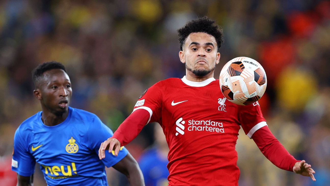 Liverpool de Díaz se mide a Union SG por UEFA Europa League - ESPN