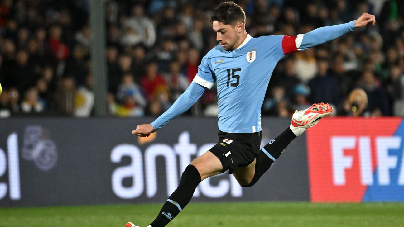 Tres uruguayos forman parte del Top 100 de mejores jugadores del mundo de The Guardian - ESPN