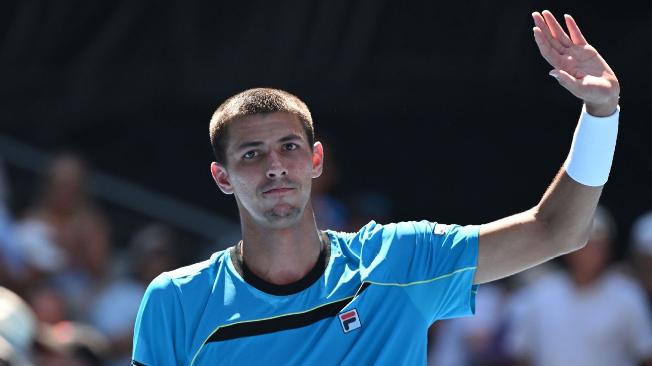 Australian Open Alexei Popyrin confident he has the weapons to worry Novak Djokovic - ESPN