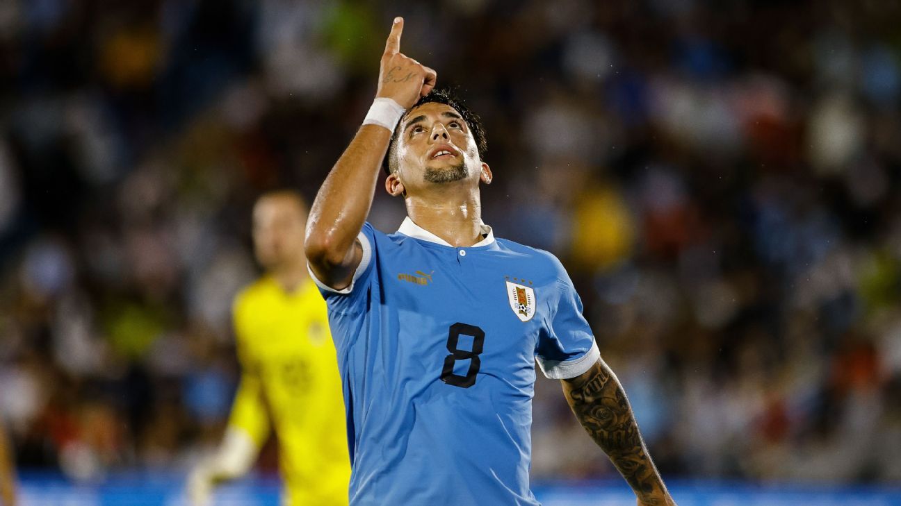 Cristian 'Kike' Olivera quedó desafectado del plantel de Uruguay para el Torneo Preolímpico - ESPN