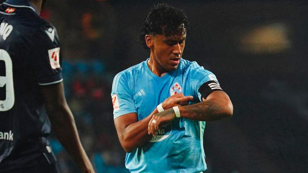 Renato Tapia terminó como capitán en la derrota de Celta - ESPN