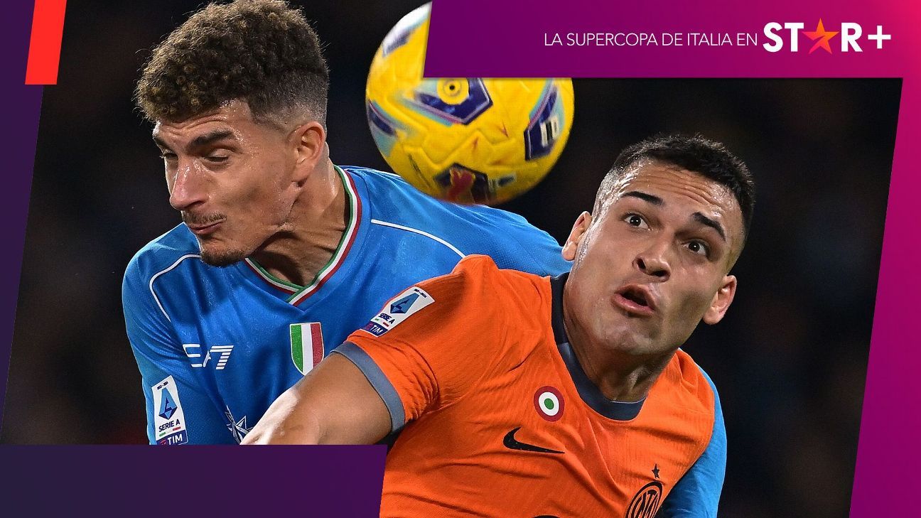 Inter-Napoli, por Supercopa Italia, la previa - ESPN