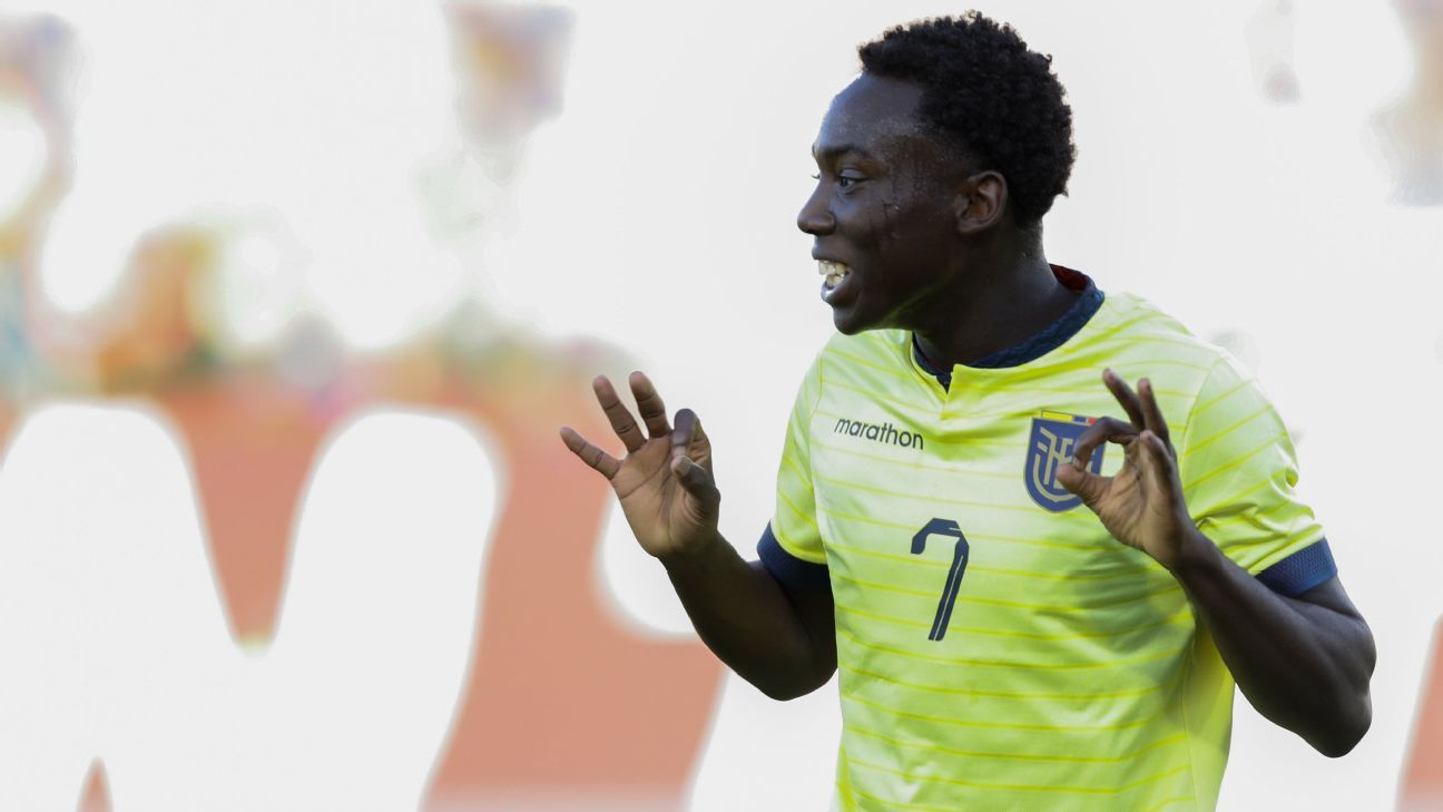 Yaimar Medina podría estrenarse en el 11 titular de Ecuador - ESPN