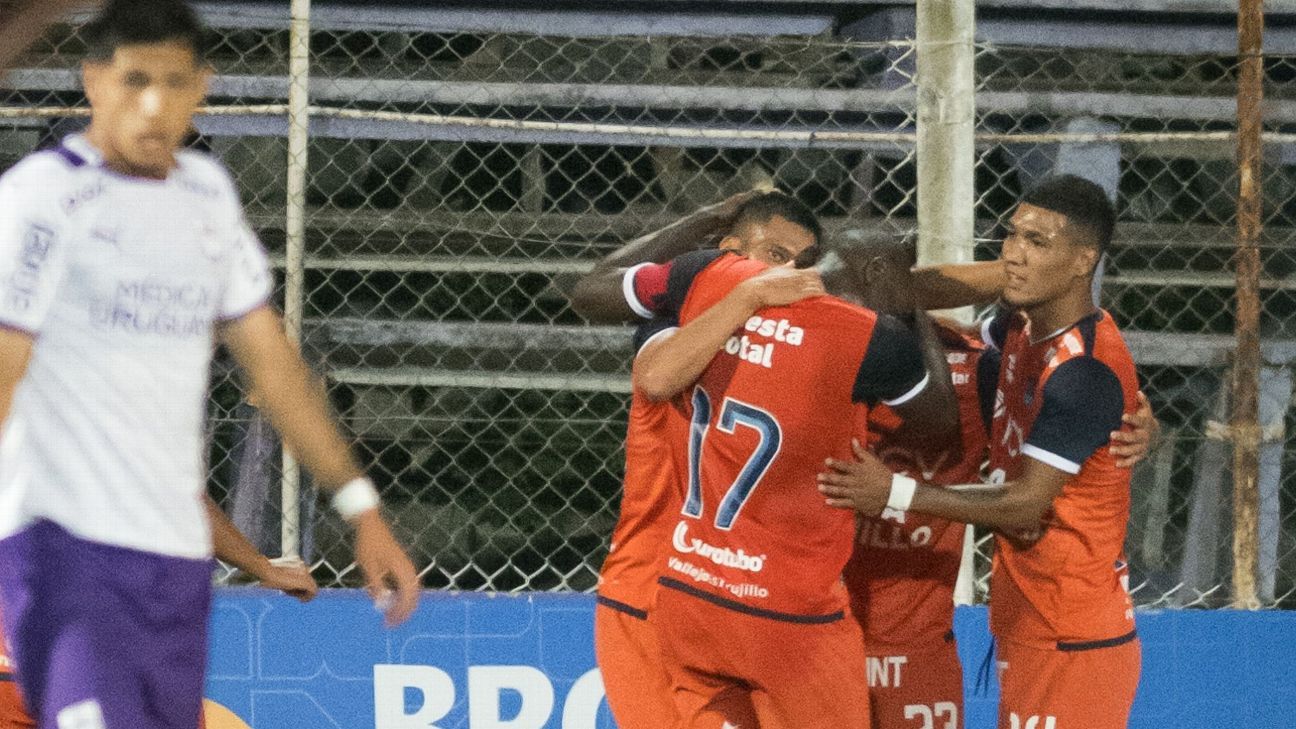 César Vallejo venció 2-0 a Defensor Sporting por la Serie Río de la Plata - ESPN