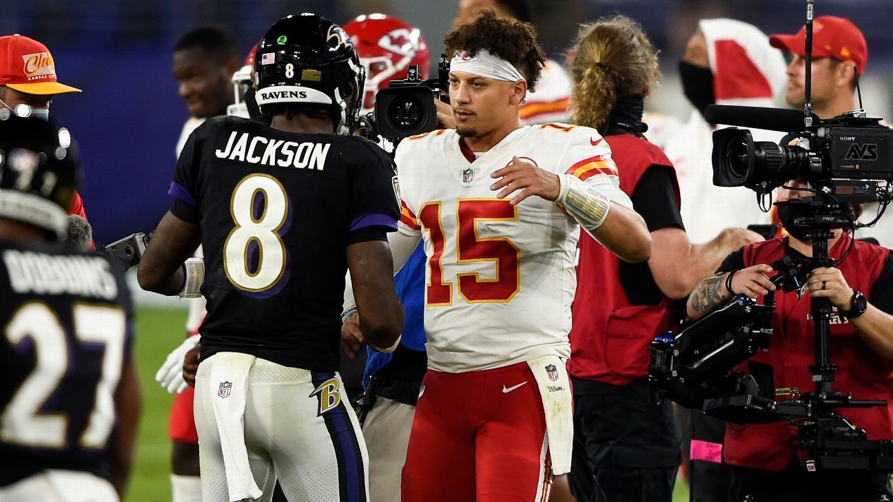 Juego de Campeonato de la AFC: unos fortalecidos Ravens esperan a unos disminuidos Chiefs - ESPN